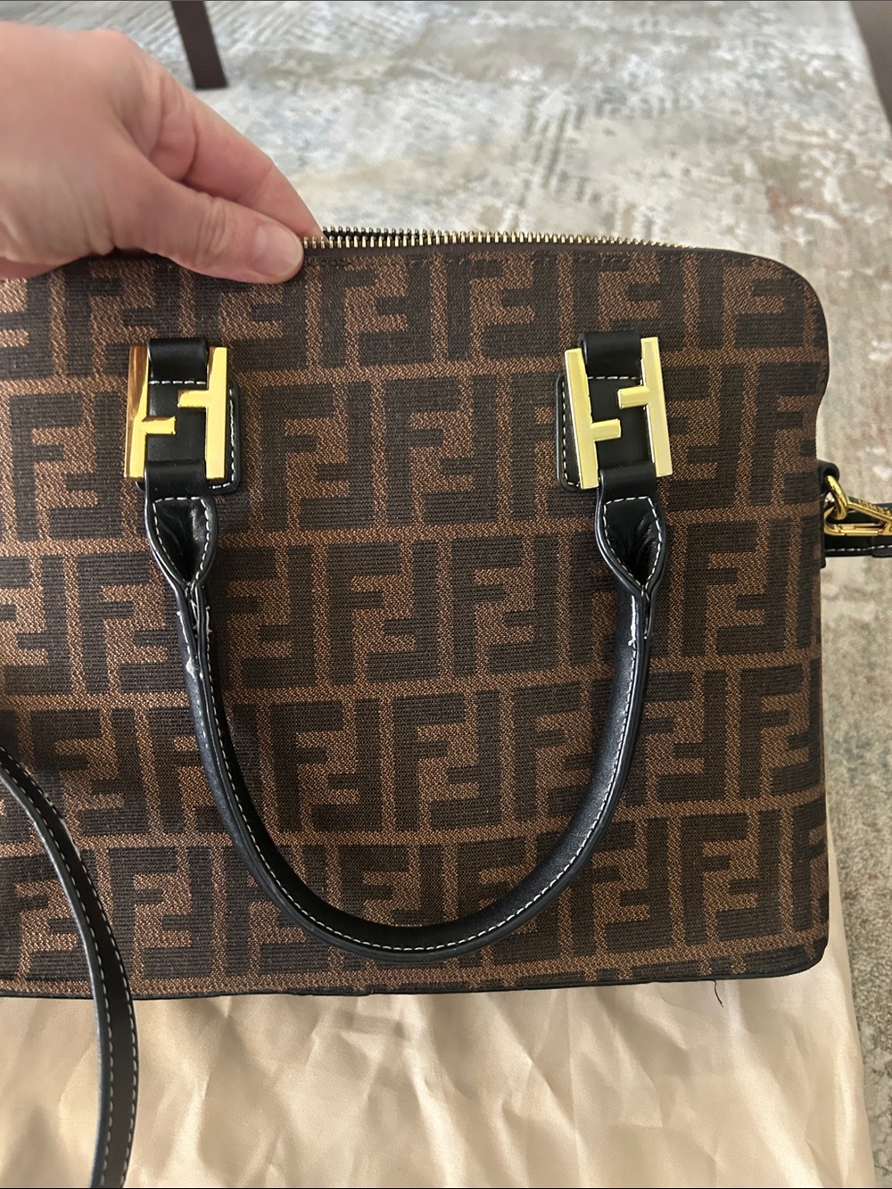 F F Bag Top-Handle Purse - Picture 6 of 6
